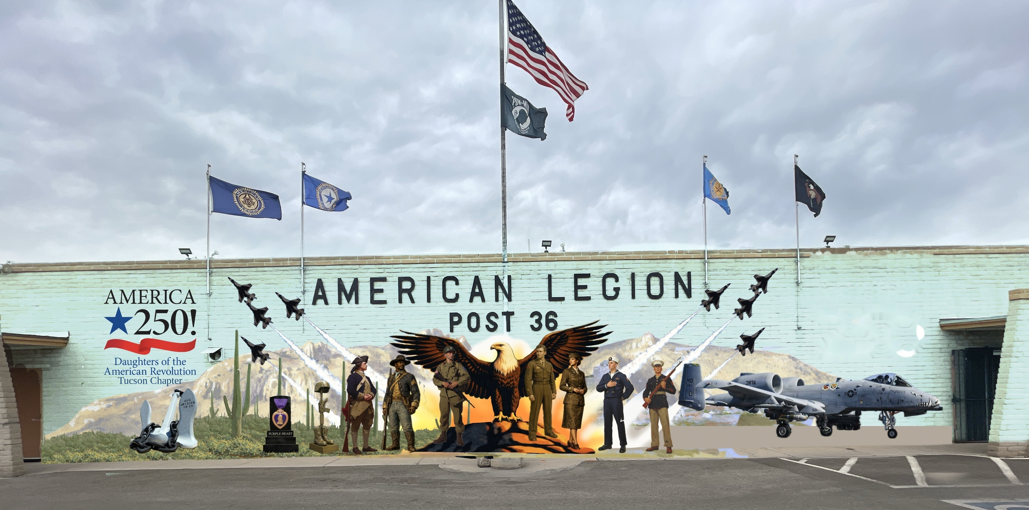 America 250 Patriotic Mural Project